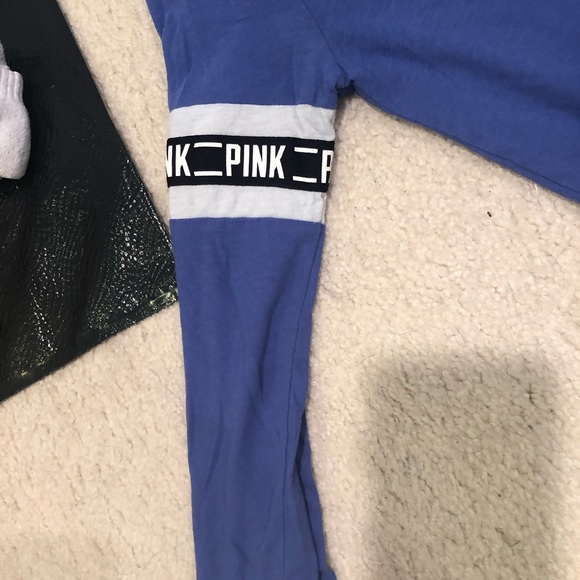 SOLD - VS PINK Long Sleeve Tee - Picture 3 of 4
